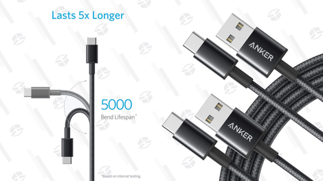 2-Pack Anker Nylon Braided USB-C Cables 6' | $8 | Amazon | Clip the 5% coupon